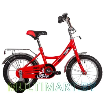 Детский велосипед Novatrack Urban 143URBAN.RD22 (красный, 2022)